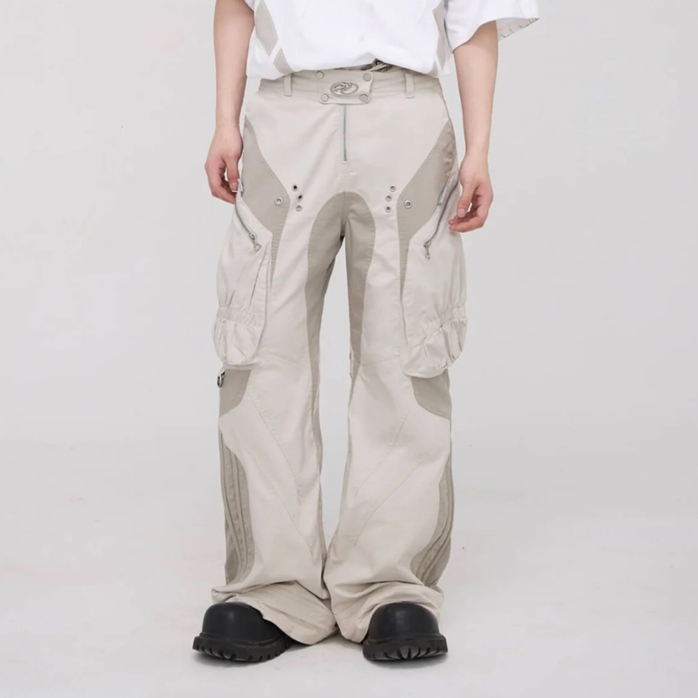 PERSONSOUL Bootcut Cargo Pants